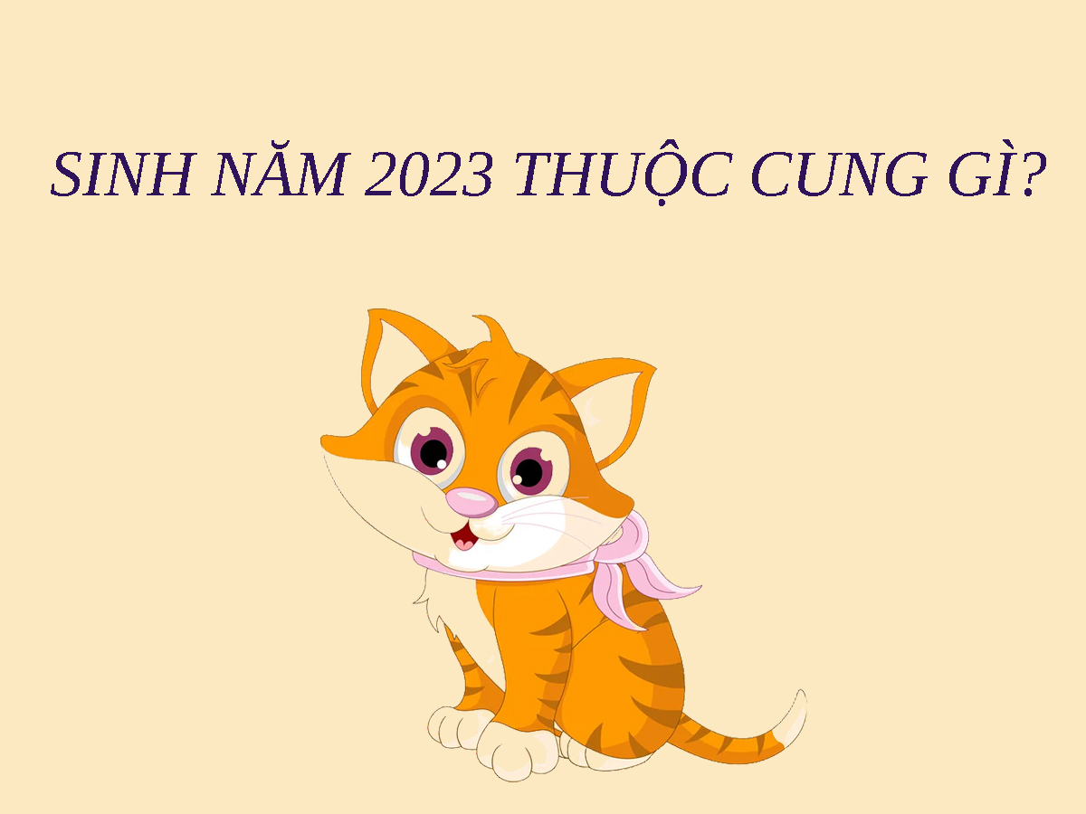 sinh năm 2023 mệnh gì