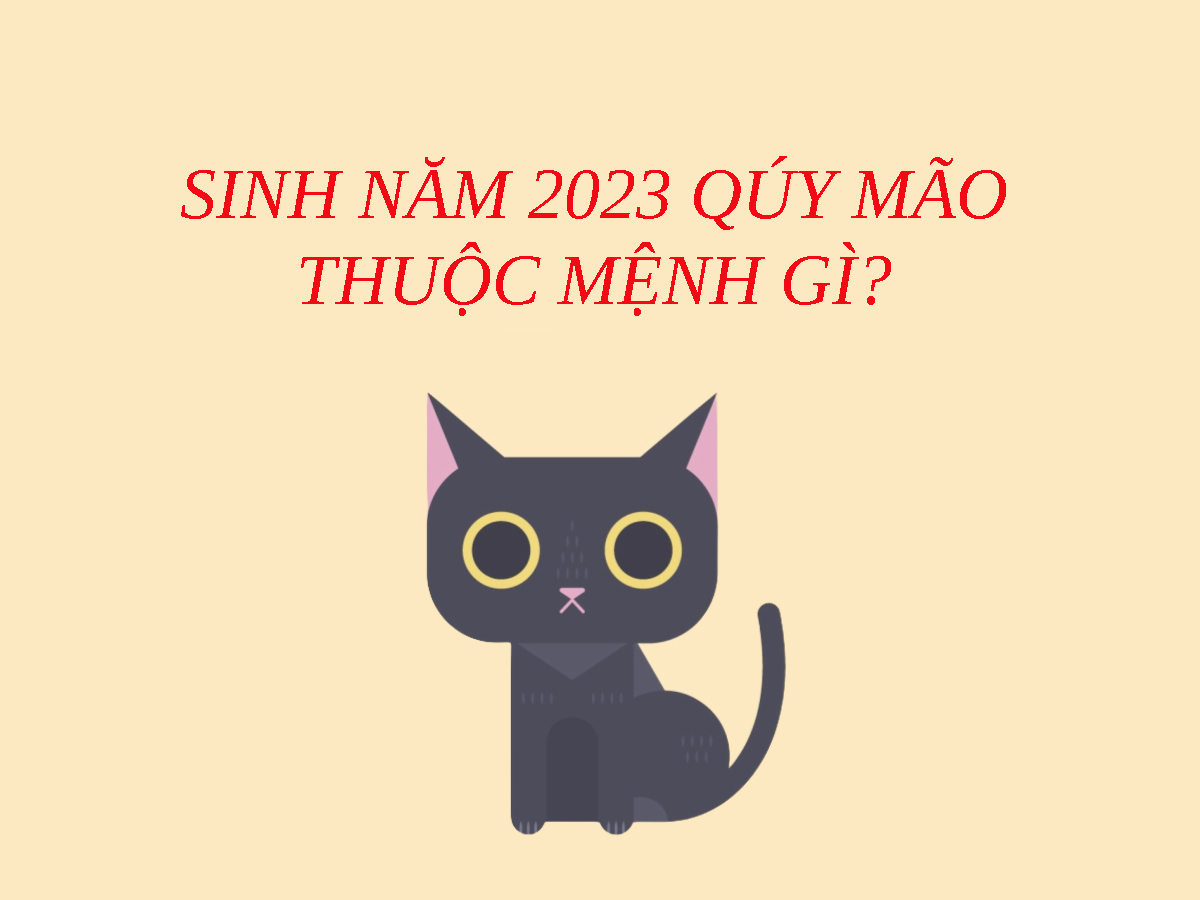 sinh năm 2023 hợp mệnh gì